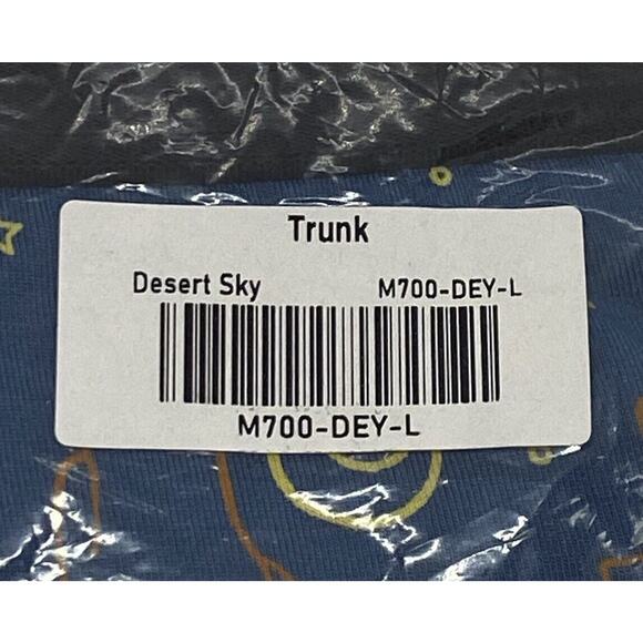 MeUndies Men’s Large Trunk Desert Sky Blue 3” Inseam Micromodal Breathable New - Picture 12 of 13